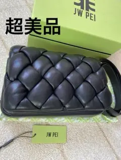 新品同様★JW PEI ブラック ショルダーバッグ