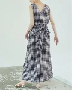 盆前値下げ　titivate 前後2wayカシュクールワンピース　⚠️リボン無