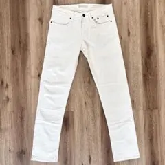 33 siviglia シビリア ホワイト デニム ジーンズ パンツ ストレート