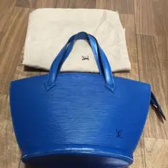 LOUIS VUITTON エピ サンジャック トートバッグ ブルー