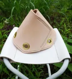 極厚栃木レザー使用手縫い タープ 連結 アダプター 5holes