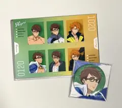 Free! 遠野日和　ポートレートステッカー　缶バッジ