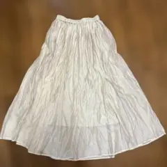 未使用☆シフォンロングスカート☆M