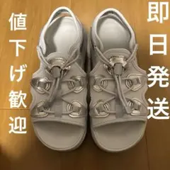 未使用に近い　値下げ歓迎 NIKE エアマックス サンダル ココ プラチナム