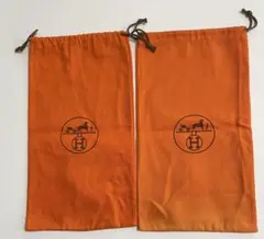 HERMES エルメス 保存袋 巾着 小物入れ