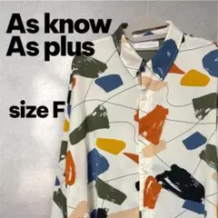 【As know As plus】 シャツ ブラウス