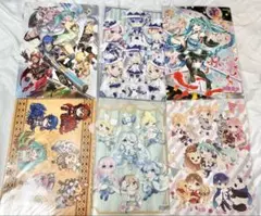 初音ミク ピアプロキャラクターズ クリアファイル 6種セット