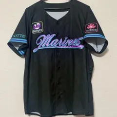千葉ロッテマリーンズ　BSW ユニフォーム　背番号無し