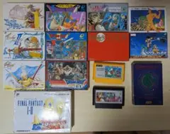 【FC】ファミリーコンピュータ(ファミコン)のソフト14本セット