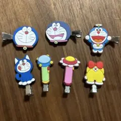 ドラえもん　前髪クリップ　7個セット