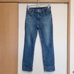 UNIQLO ストレッチスリムストレートジーンズ 24インチ 61cm