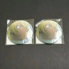 新品 隻眼の残像 コナンプラザ限定 安室透 降谷零 缶バッジ 場面写