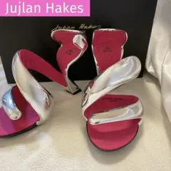 未使用 ジュリアン ヘイクスJulian Hakes サンダル36 Julian Hakes(ジュリアンヘイクス) サンダル 36 レディース美品