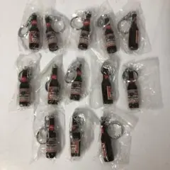 レア 非売品 未使用 バドワイザー ボトル型 キーホルダー まとめて 13点