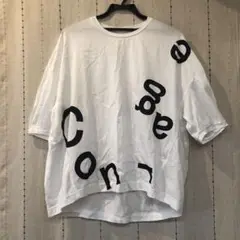【美品】Chris montcz クリスモンテス　ホワイト Tシャツ サイズ1