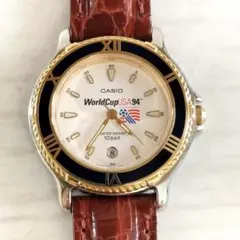 カシオ　WorldCupUSA94 SWC-16 クオーツ稼働品