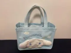 シナモロール 手提げバッグ ほっぺぷにぷに