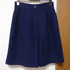 濃紺キュロットスカート