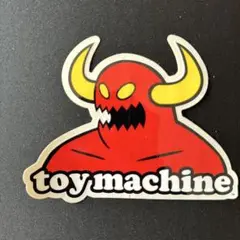 toy machine ビンテージ　大きめステッカー