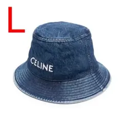 CELINE デニム バケットハット ダークユニオンウォッシュ