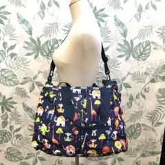 GR471 レスポートサック マザーズバッグ 2way ナイロン アニマル柄