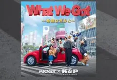 【新品未開封】 What We Got〜奇跡はきみと〜 / I Know 通常盤