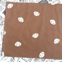 シーチング生地 わんちゃん 1m SALE