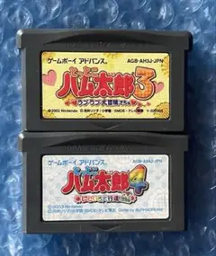 8a動作確認済‼️とっとこハム太郎3&4 セットゲームボーイアドバンス