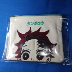 鬼滅の刃 炭治郎　刺繍 デニムポーチ