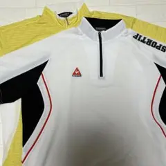 le coq sportif ゴルフ メンズ ジップシャツ 2枚セット LL