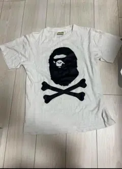 【完売品】　エイプ　スカルデザイン ホワイト Tシャツ
