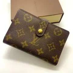 極美品✨ ルイヴィトン モノグラム 新型 ヴィエノワ がま口 財布