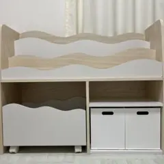 値下げ！ニトリ　キッズ収納　絵本棚　絵本ラック　ミア