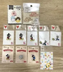 ディズニー ワッペン セット