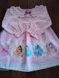 Disney Princess ピンクワンピース 100