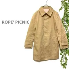 【ROPE' PICNIC/ロペピクニック】ベージュ スプリングコート 38 M