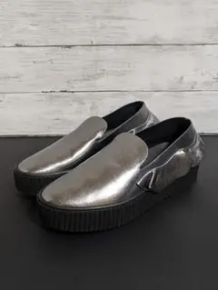 ☆PINKO☆GARDA SNEAKER ガンメタルフリルスニーカー☆39