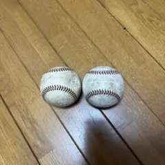 愛知県公式戦使用　硬式野球ボール 2個セット