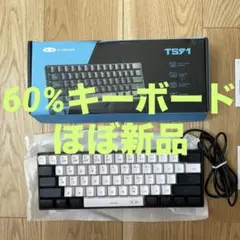 60%キーボード 有線 メンブレン MAGEGEE TS91