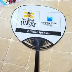 ホークスうちわ