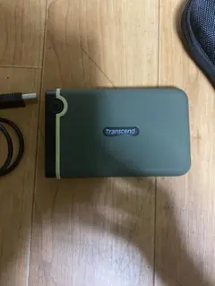 Transcend 外付けHDD 1TB オリーブグリーン