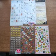 動物キャラクターシールセット