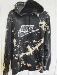 NIKE パーカー ブリーチ加工