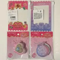セボンスター(ぷにぷにメモ帳・スライダーミニケース)4点セット セリア