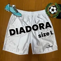 DIADORA ディアドラ ハーフパンツ サッカー フットサル スポーツ 白