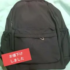 ブラックリュック・バックパック