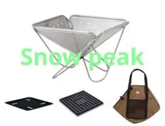 ⭐️美品⭐️Snow Peak⭐️スノーピーク⭐️焚火台L⭐️スターターセット