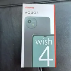 docomo AQUOS wish 4 ブラック 本体
