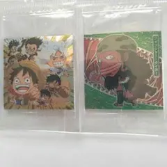 ワンピース トレーディングカード 2枚セット
