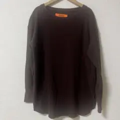 UNIVERSAL OVERALL ブラウン　長袖カットソー　M